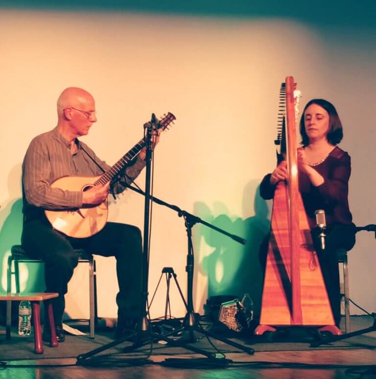 Review: Irish Harper Grainne Hambly and Scottish Harper William Jackson at The Bangor Arts Exchange